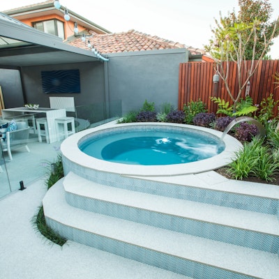 White Granito Pavers