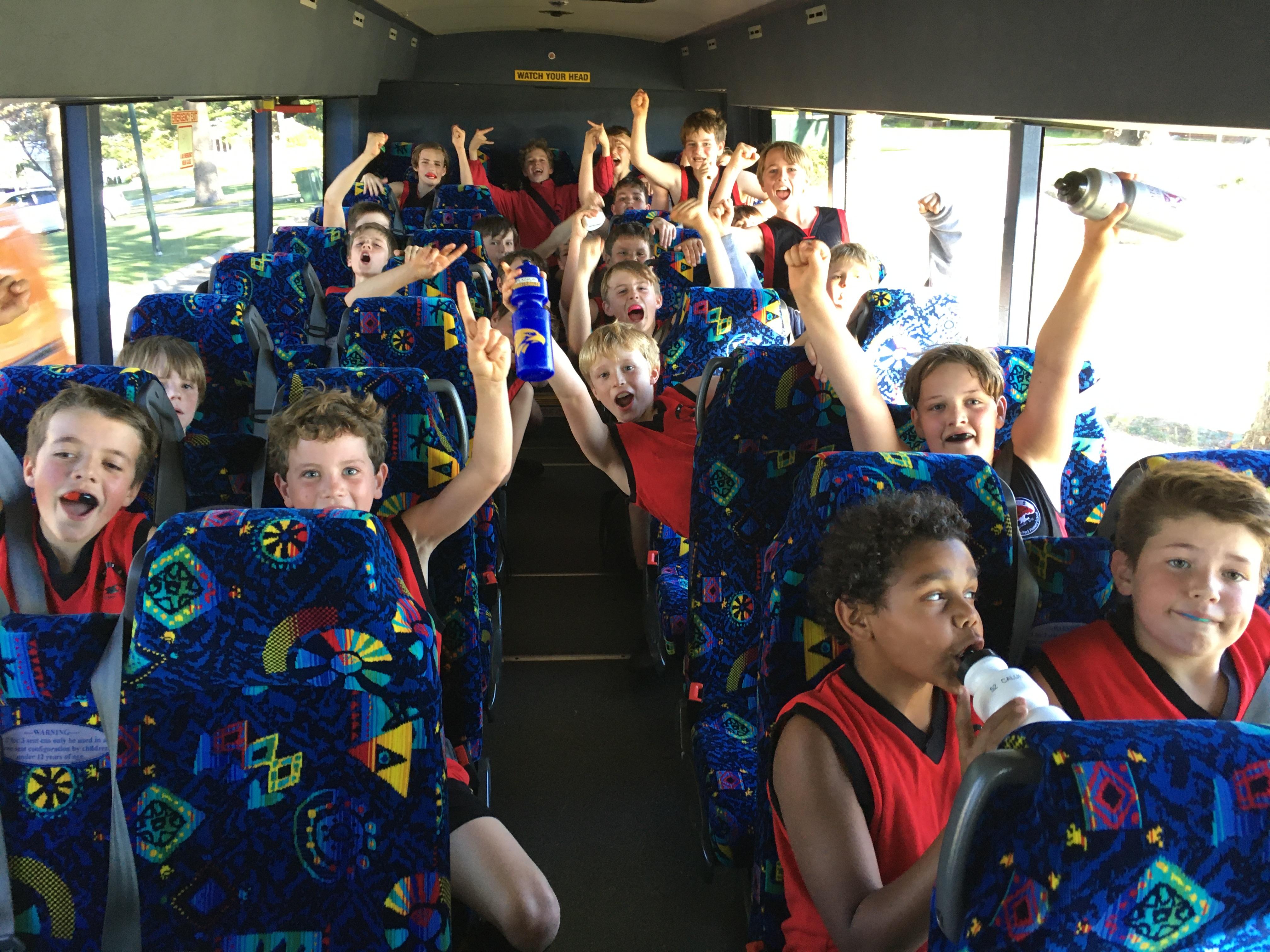 Footy bus