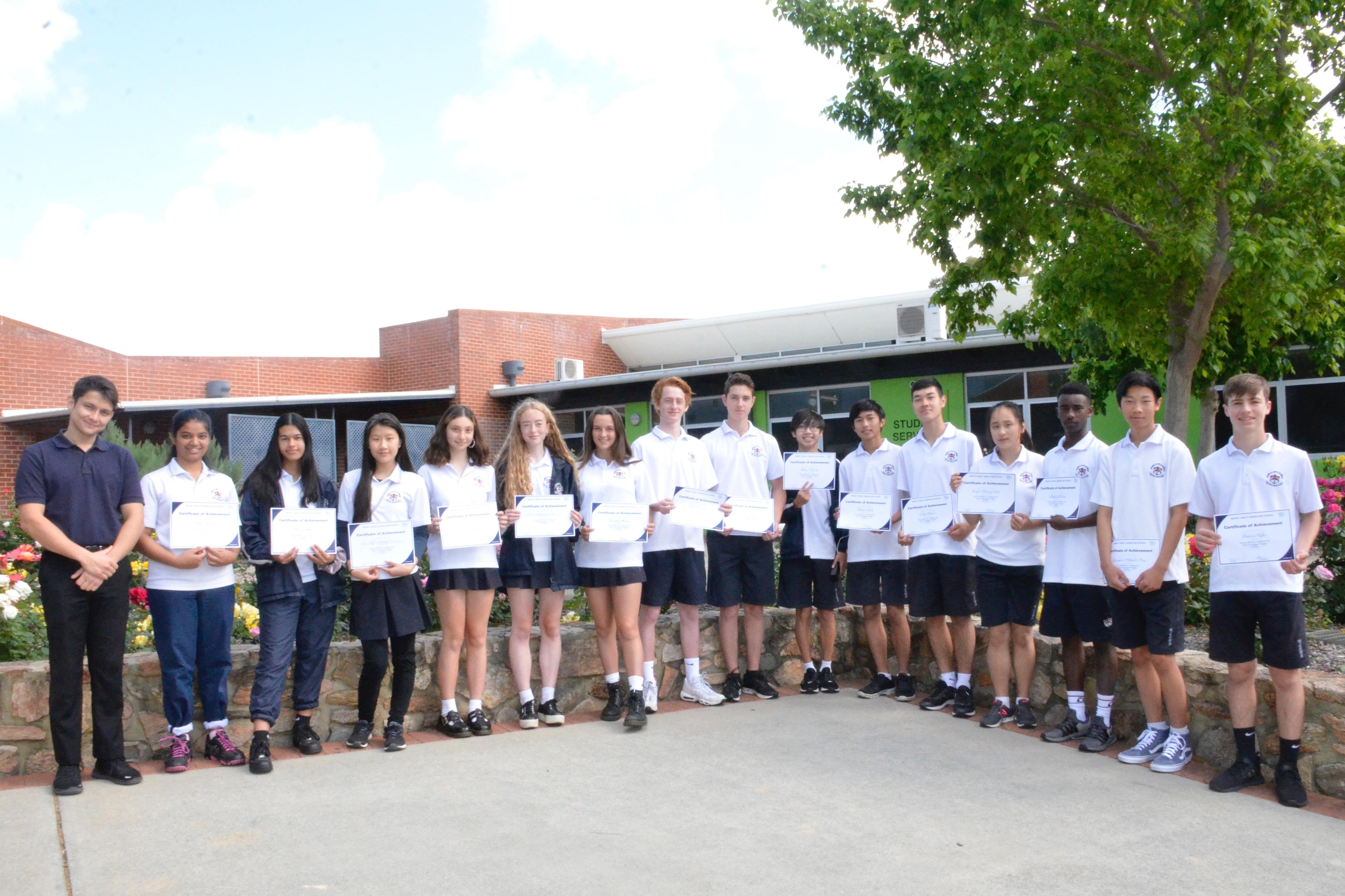 Year 10 Chinese GAT students