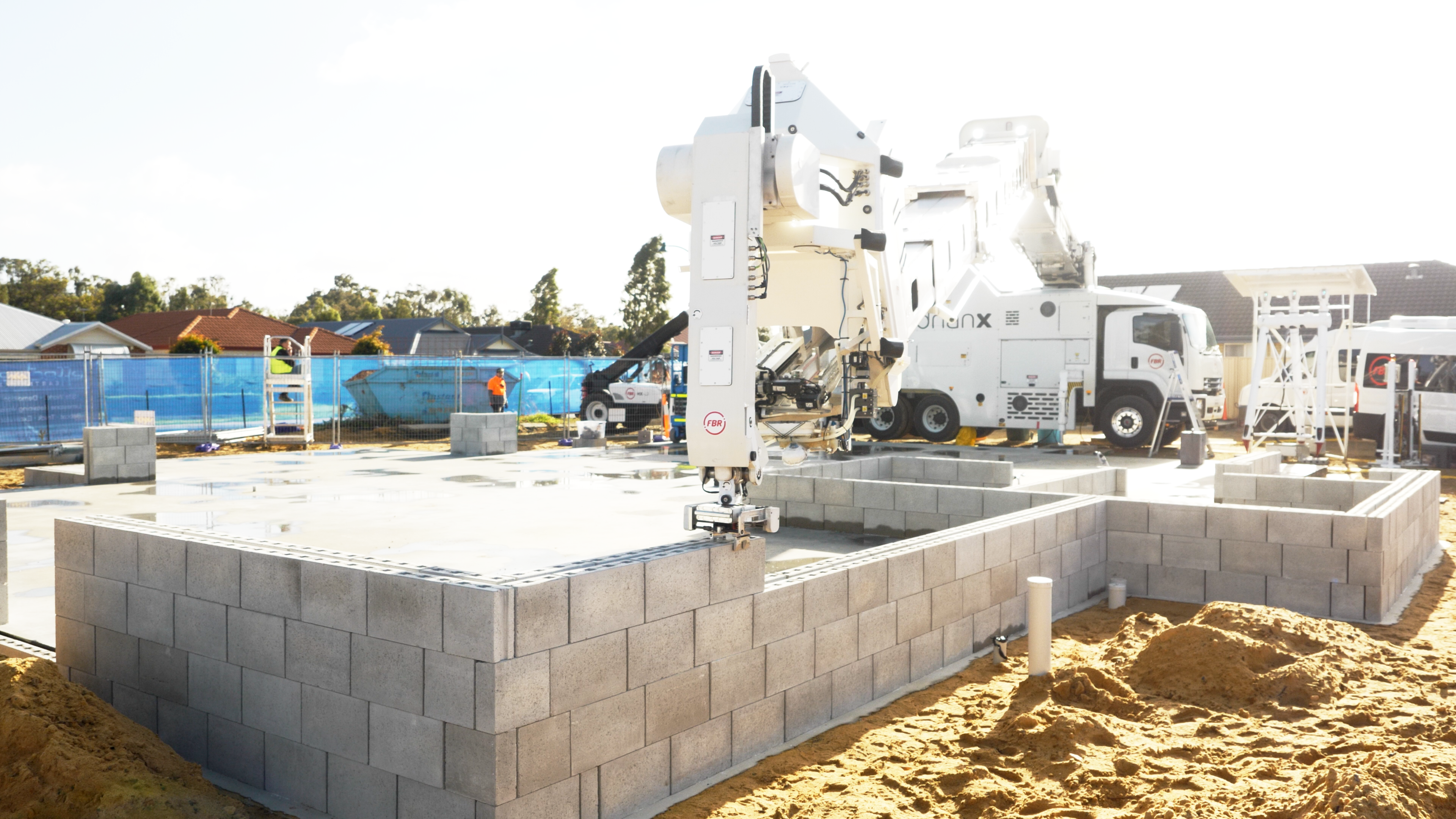 Hadrian X® Begins First Commercial Building