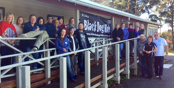 Black Dog Ride's Denmark Mental Health First Aid Graduates July 2017