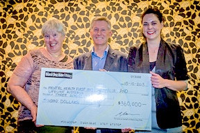 Betty Kitchener, Steve Andrews and Petrina Stamenkovic