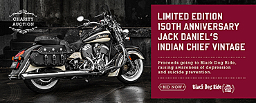 The Ride Back To Alice - Indian Charity Auction for Black Dog Ride