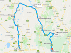 Ballarat 1 Dayer 2018 Route Ballarat 1 Dayer 2018 Route