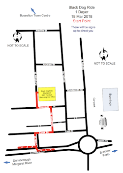 Busselton 1 Dayer 2018 Map Busselton 1 Dayer 2018 Map