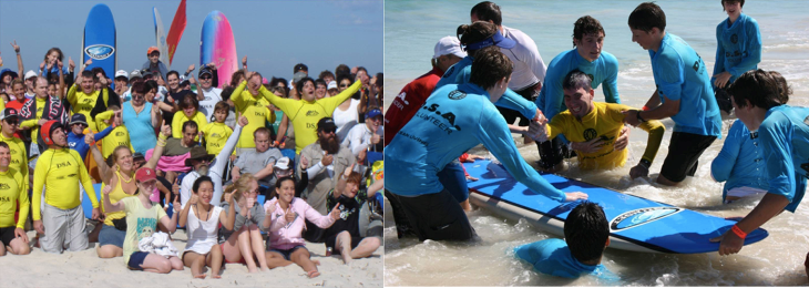 disabled surfing