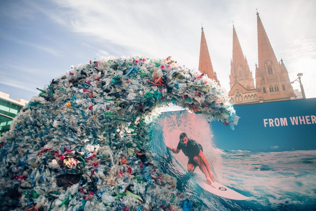 waste collage