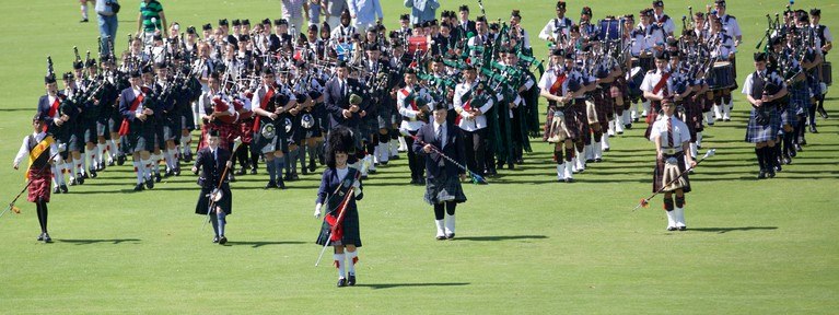 all pipe band