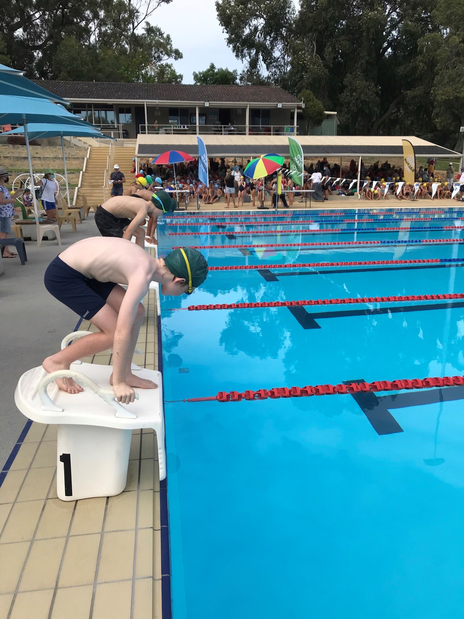 Diving blocks