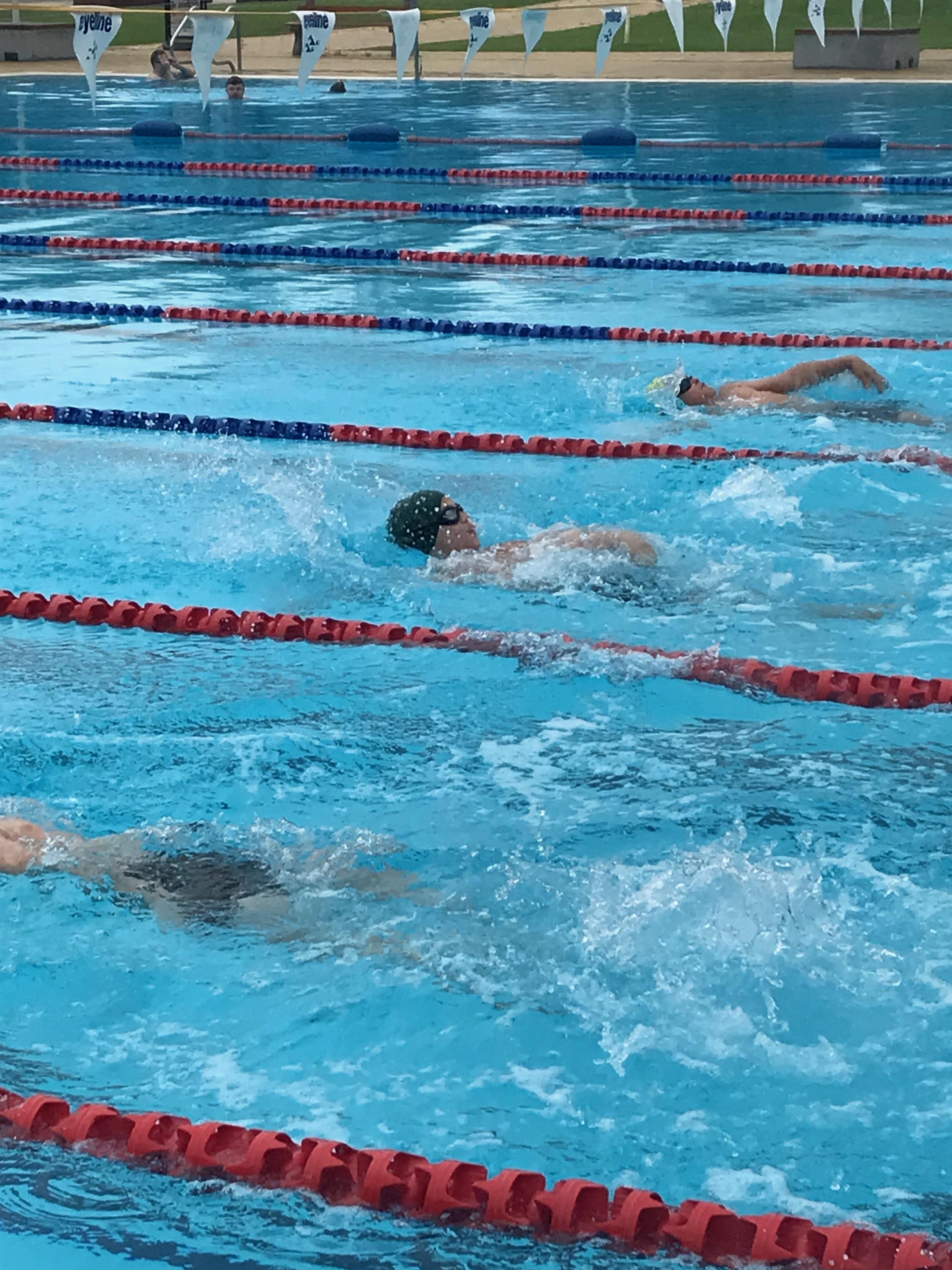 swimming