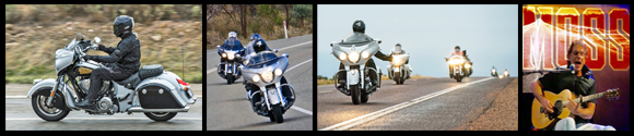 Ian Moss and Indian Motorcycle - Proudly Supporting Black Dog Ride