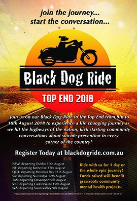 Black Dog Ride to the Top End 2018 General Flyer Thumbnail
