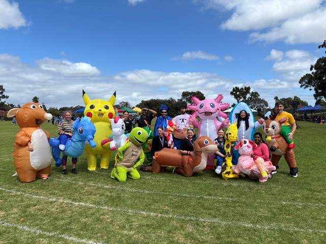 Teacher Inflatable Race